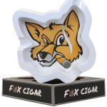 Fox Head Melamine White Ashtray