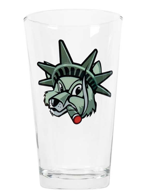 Fox Liberty Pint Glass Set