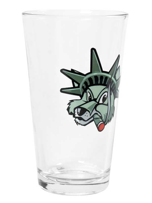 Fox Liberty Pint Glass Set