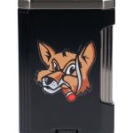 Fox Lotus Big Pocket Lighter in Black