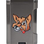 Fox Lotus Big Pocket Lighter in Gunmetal