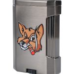 Fox Lotus Big Pocket Lighter in Gunmetal