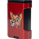 Fox Lotus Big Pocket Lighter in Red
