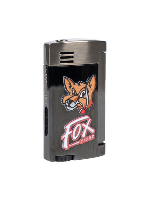 Fox Lotus Incognito Lighter in Black
