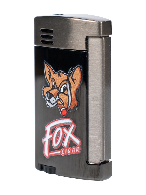 Fox Lotus Incognito Lighter in Black