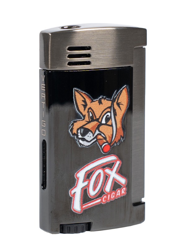 Fox Lotus Incognito Lighter in Black