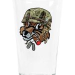Fox Military Pint Glass Set