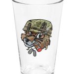 Fox Military Pint Glass Set