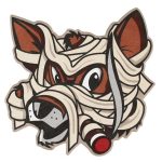 Fox Mummy Drink Coasters (12pk)