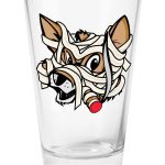 Fox Mummy Pint Glass Set