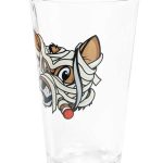 Fox Mummy Pint Glass Set