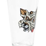 Fox Mummy Pint Glass Set