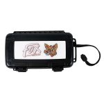 Fox Travel Humidor (Black with White Label)