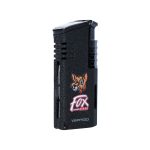 Fox Vertigo Lighter Mechanic With Cigar Punch-Black Crackle