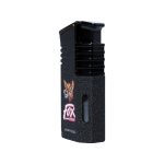 Fox Vertigo Lighter Mechanic With Cigar Punch-Black Crackle