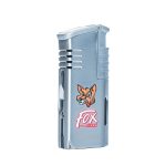 Fox Vertigo Lighter Mechanic With Cigar Punch- Silver