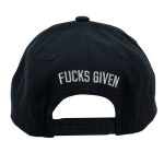 Fox Zero Fucks Given Black Hat