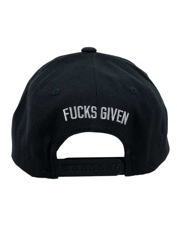Fox Zero Fucks Given Black Hat