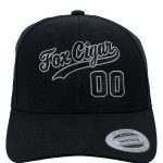 Fox Zero Fucks Given Black Hat
