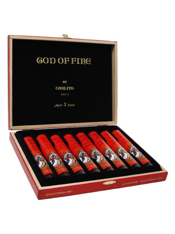 God of Fire Double Robusto Tubo