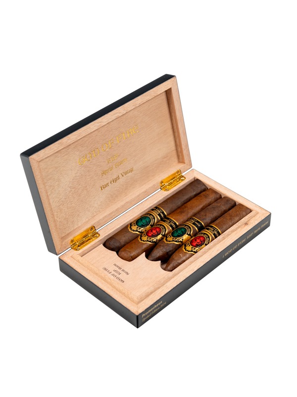 God of Fire Never Back Down and Special Reserve Black Sampler