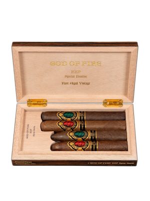 God of Fire Never Back Down and Special Reserve Macassar Sampler
