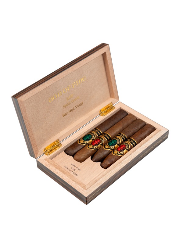 God of Fire Never Back Down and Special Reserve Macassar Sampler