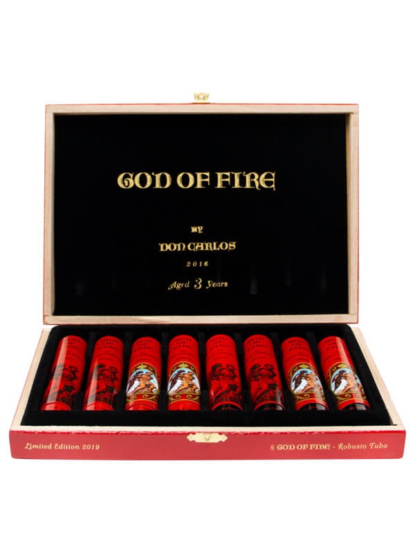 God of Fire Robusto Tubos