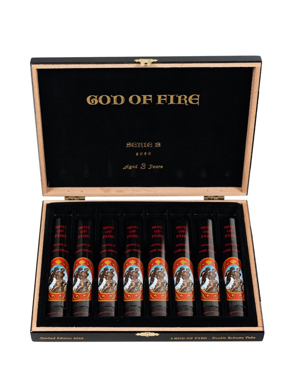God of Fire Serie B Double Robusto Tubo