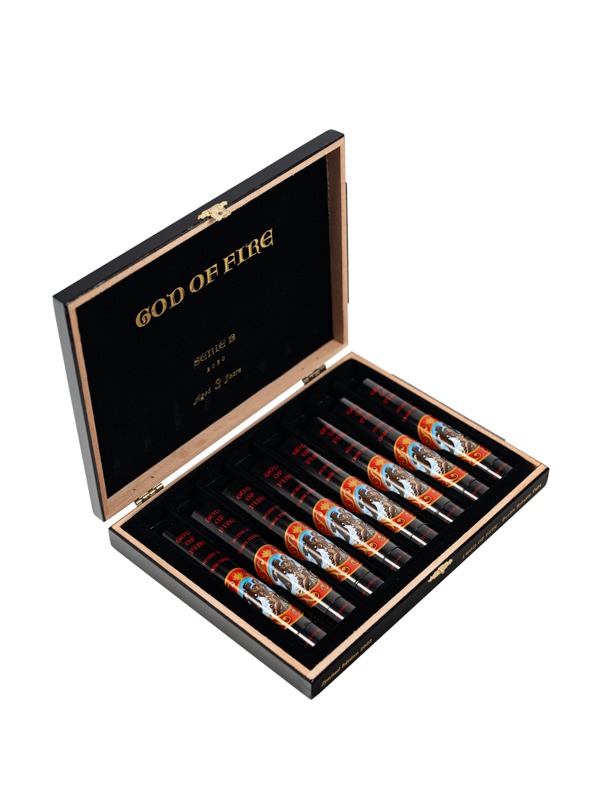 God of Fire Serie B Double Robusto Tubo