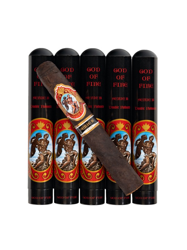 God of Fire Serie B Double Robusto Tubo