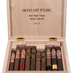 God of Fire KKP Never Back Down 10 Cigar Assortment Black Lacquer