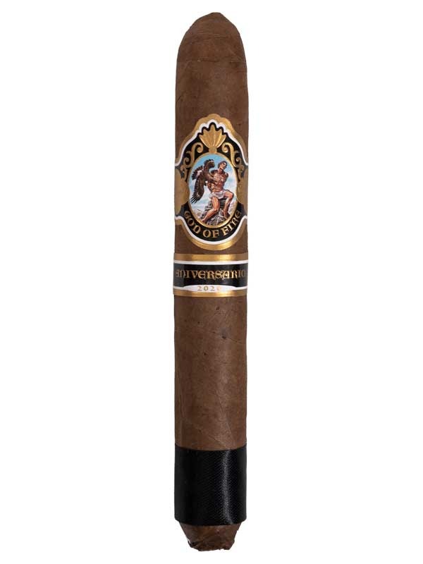 God of Fire KKP Never Back Down 10 Cigar Assortment Black Lacquer