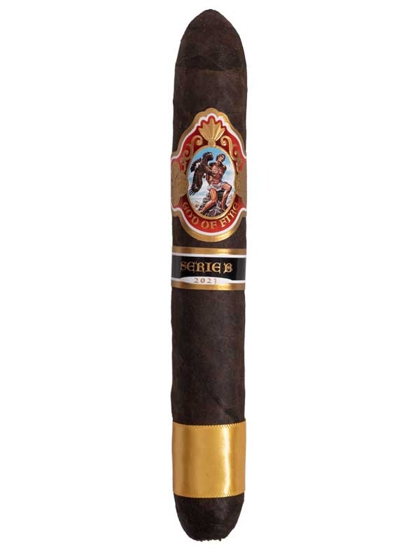 God of Fire KKP Never Back Down 10 Cigar Assortment Black Lacquer