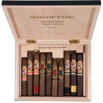 God of Fire KKP Never Back Down 10 Cigar Assortment Black Lacquer