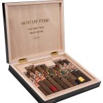 God of Fire KKP Never Back Down 10 Cigar Assortment Black Lacquer
