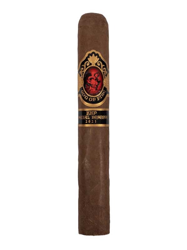God of Fire KKP Never Back Down 10 Cigar Assortment Black Lacquer