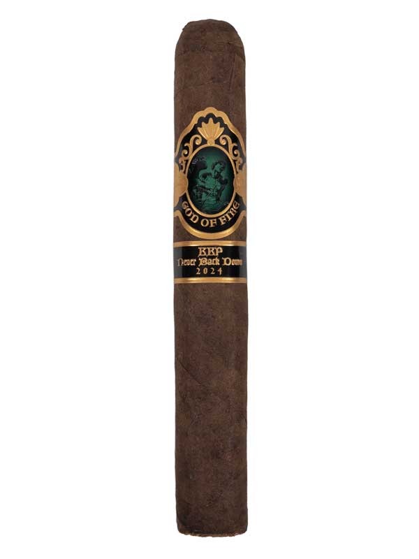 God of Fire KKP Never Back Down 10 Cigar Assortment Black Lacquer