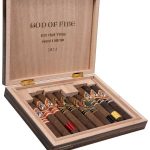 God of Fire KKP Never Back Down 10 Cigar Assortment Macassar Ebony