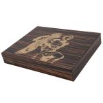 God of Fire KKP Never Back Down 10 Cigar Assortment Macassar Ebony