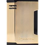 God of Fire “Never Back Down” in Gold on White Lighter