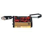 God of Fire “Never Back Down” in Red on Black Lighter