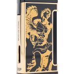 God of Fire “Never Back Down” Ultimo X in Gold on Black Lighter