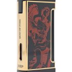 God of Fire “Never Back Down” Ultimo X in Red on Black Lighter
