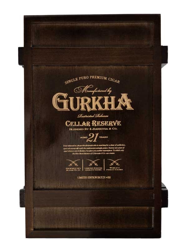 Gurkha Cellar Reserve 21 Year Solara