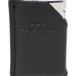 J-11 Black Leather Lighter Case