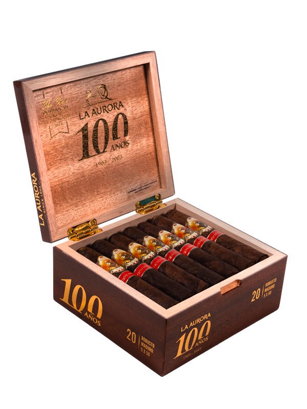 La Aurora 100 Años Robusto Especiales Maduro