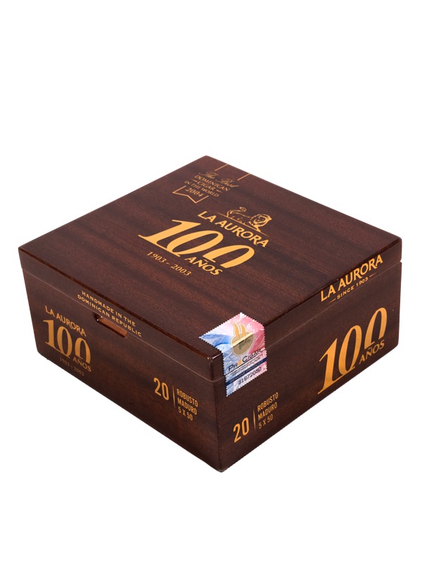 La Aurora 100 Años Robusto Especiales Maduro