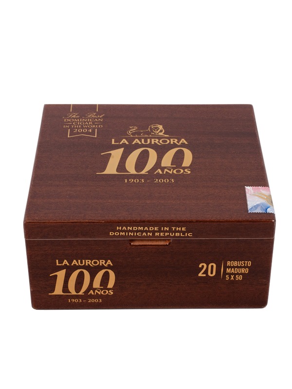 La Aurora 100 Años Robusto Especiales Maduro