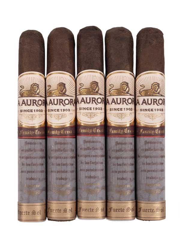 La Aurora Family Creed Fuerte Sol Box Pressed Robusto